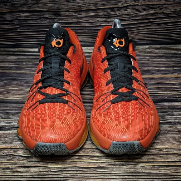 Nike KD 8 Total Orange PS Boys 6.5Y Women's 8.5 - Picture 3 of 9